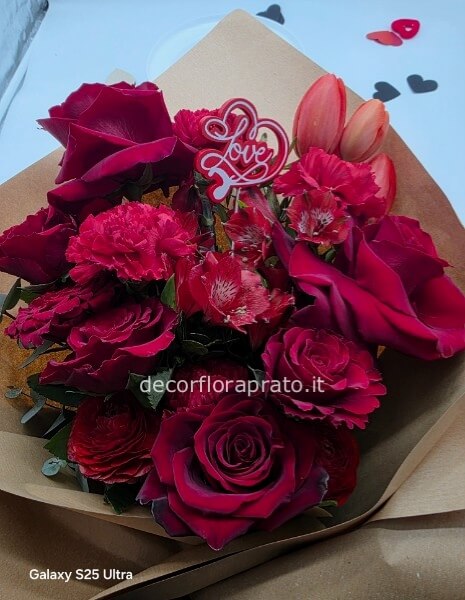 Bouquet Red velvet